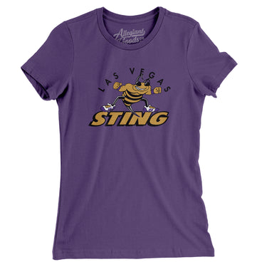 Las Vegas Sting Arena Football Women's T-Shirt-Allegiant Goods Co. Vintage Sports Apparel