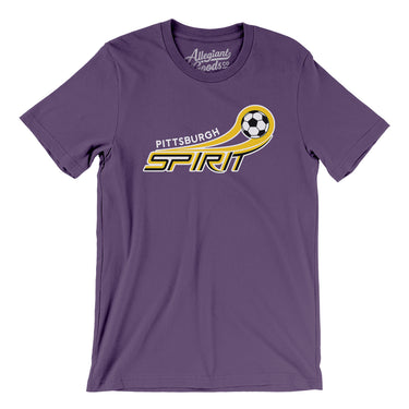 Pittsburgh Spirit Soccer Men/Unisex T-Shirt-Allegiant Goods Co. Vintage Sports Apparel