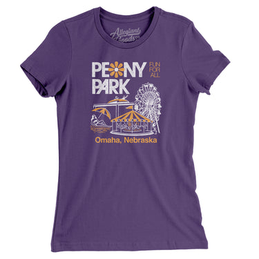 Peony Park Amusement Park Women's T-Shirt-Allegiant Goods Co. Vintage Sports Apparel