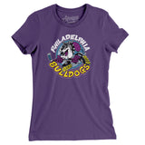 Philadelphia Bulldogs Roller Hockey Women's T-Shirt-Allegiant Goods Co. Vintage Sports Apparel