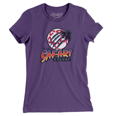 Detroit Safari Soccer Women's T-Shirt-Allegiant Goods Co. Vintage Sports Apparel