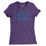 Welcome To Poundtown Women's T-Shirt-Allegiant Goods Co. Vintage Sports Apparel