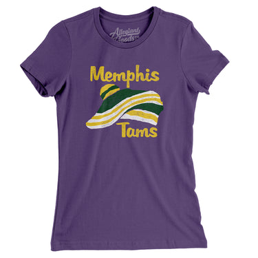 Memphis Tams Basketball Women's T-Shirt-Allegiant Goods Co. Vintage Sports Apparel