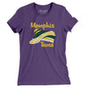 Memphis Tams Basketball Women's T-Shirt-Purple-Allegiant Goods Co. Vintage Sports Apparel