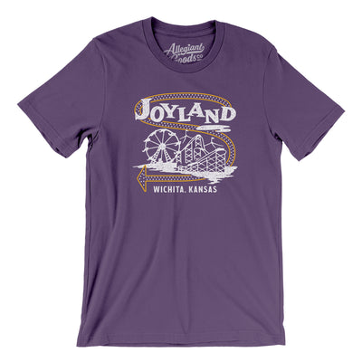 Joyland Amusement Park Men/Unisex T-Shirt-Team Purple-Allegiant Goods Co. Vintage Sports Apparel