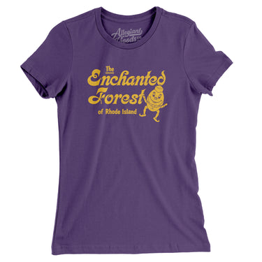Enchanted Forest Amusement Park Women's T-Shirt-Allegiant Goods Co. Vintage Sports Apparel