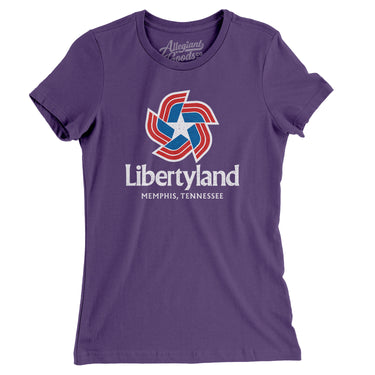 Libertyland Amusement Park Women's T-Shirt-Allegiant Goods Co. Vintage Sports Apparel