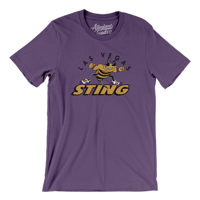 Las Vegas Sting Arena Football Men/Unisex T-Shirt-Team Purple-Allegiant Goods Co. Vintage Sports Apparel