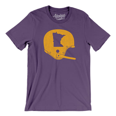 Minnesota Vintage Football Helmet Men/Unisex T-Shirt-Allegiant Goods Co. Vintage Sports Apparel