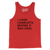 I Liked Charlotte Before It Was Cool Men/Unisex Tank Top-Red-Allegiant Goods Co. Vintage Sports Apparel