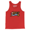 Basketball Jawn Men/Unisex Tank Top-Red-Allegiant Goods Co. Vintage Sports Apparel