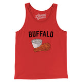 Buffalo Chicken Wings Men/Unisex Tank Top-Allegiant Goods Co. Vintage Sports Apparel