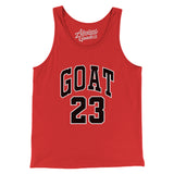 GOAT #23 Men/Unisex Tank Top-Allegiant Goods Co. Vintage Sports Apparel