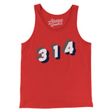 St. Louis 314 Area Code Men/Unisex Tank Top-Allegiant Goods Co. Vintage Sports Apparel