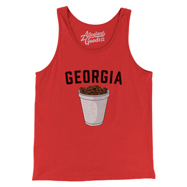 Georgia Boiled Peanuts Men/Unisex Tank Top-Allegiant Goods Co. Vintage Sports Apparel