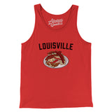 Louisville Hot Brown Men/Unisex Tank Top-Allegiant Goods Co. Vintage Sports Apparel