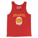Atlanta Basketball Ice Men/Unisex Tank Top-Allegiant Goods Co. Vintage Sports Apparel