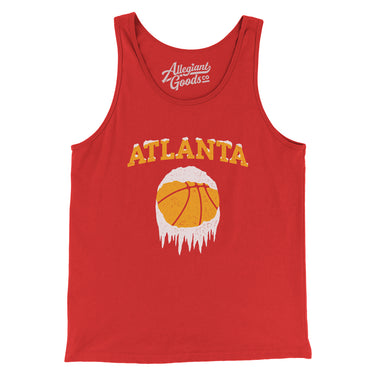 Atlanta Basketball Ice Men/Unisex Tank Top-Allegiant Goods Co. Vintage Sports Apparel