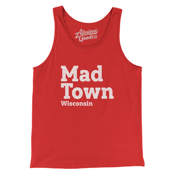 Mad-Town Men/Unisex Tank Top-Allegiant Goods Co. Vintage Sports Apparel