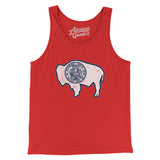 Wyoming State Flag Men/Unisex Tank Top-Allegiant Goods Co. Vintage Sports Apparel