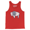 Wyoming State Flag Men/Unisex Tank Top-Red-Allegiant Goods Co. Vintage Sports Apparel