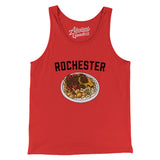 Rochester Garbage Plate Men/Unisex Tank Top-Allegiant Goods Co. Vintage Sports Apparel