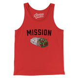 Mission Burrito Men/Unisex Tank Top-Allegiant Goods Co. Vintage Sports Apparel