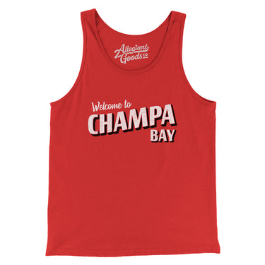 Champa Bay Men/Unisex Tank Top-Allegiant Goods Co. Vintage Sports Apparel