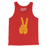 V For Victory Men/Unisex Tank Top-Allegiant Goods Co. Vintage Sports Apparel