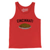 Cincinnati Chili Men/Unisex Tank Top-Red-Allegiant Goods Co. Vintage Sports Apparel