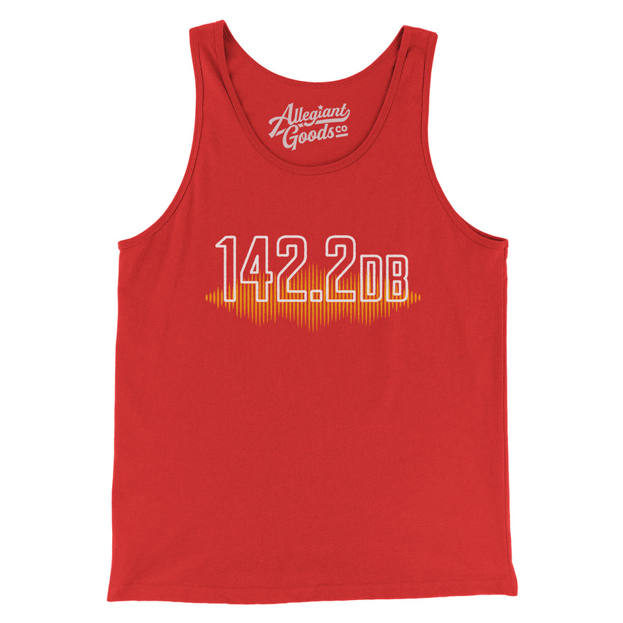 Arrowhead Men/Unisex Tank Top-Red-Allegiant Goods Co. Vintage Sports Apparel
