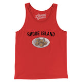 Rhode Island Clams Men/Unisex Tank Top-Allegiant Goods Co. Vintage Sports Apparel