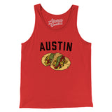 Austin Tacos Men/Unisex Tank Top-Allegiant Goods Co. Vintage Sports Apparel
