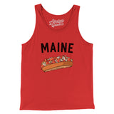 Maine Lobster Roll Men/Unisex Tank Top-Allegiant Goods Co. Vintage Sports Apparel