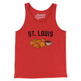 St. Louis Toasted Ravioli Men/Unisex Tank Top-Allegiant Goods Co. Vintage Sports Apparel