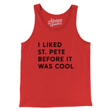 I Liked St. Petersburg Before It Was Cool Men/Unisex Tank Top-Allegiant Goods Co. Vintage Sports Apparel