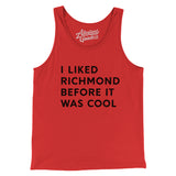 I Liked Richmond Before It Was Cool Men/Unisex Tank Top-Allegiant Goods Co. Vintage Sports Apparel
