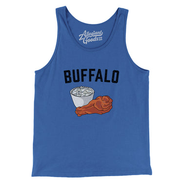Buffalo Chicken Wings Men/Unisex Tank Top-Allegiant Goods Co. Vintage Sports Apparel