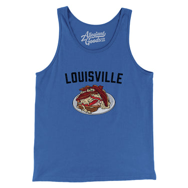 Louisville Hot Brown Men/Unisex Tank Top-Allegiant Goods Co. Vintage Sports Apparel