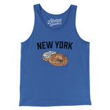 New York Bagel Men/Unisex Tank Top-Allegiant Goods Co. Vintage Sports Apparel