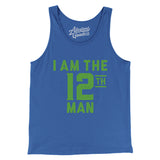 I Am The 12th Man Men/Unisex Tank Top-Allegiant Goods Co. Vintage Sports Apparel
