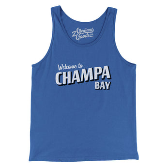 Champa Bay Men/Unisex Tank Top-Allegiant Goods Co. Vintage Sports Apparel