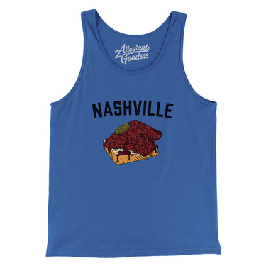 Nashville Hot Chicken Men/Unisex Tank Top-Allegiant Goods Co. Vintage Sports Apparel