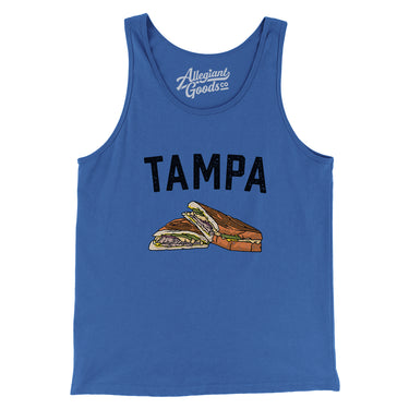 Tampa Cuban Sandwich Men/Unisex Tank Top-Allegiant Goods Co. Vintage Sports Apparel