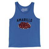 Amarillo Steak Men/Unisex Tank Top-Allegiant Goods Co. Vintage Sports Apparel
