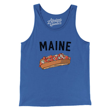 Maine Lobster Roll Men/Unisex Tank Top-Allegiant Goods Co. Vintage Sports Apparel