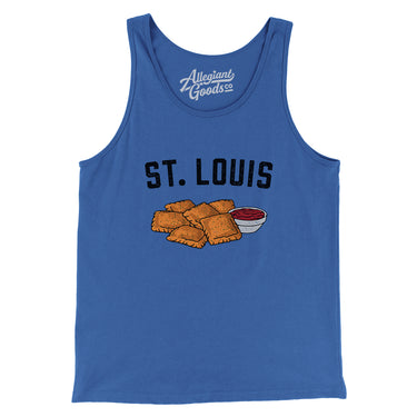 St. Louis Toasted Ravioli Men/Unisex Tank Top-Allegiant Goods Co. Vintage Sports Apparel