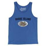 Rhode Island Clams Men/Unisex Tank Top-Allegiant Goods Co. Vintage Sports Apparel