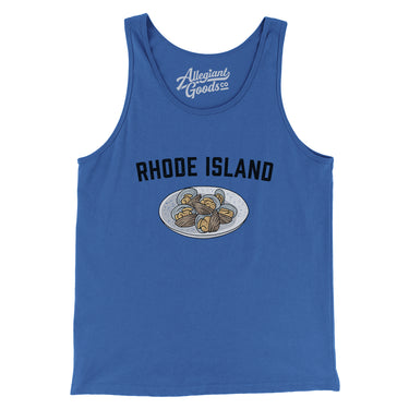 Rhode Island Clams Men/Unisex Tank Top-Allegiant Goods Co. Vintage Sports Apparel