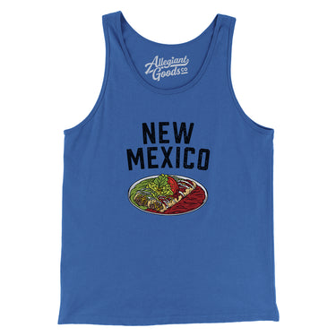 New Mexico Christmas Enchiladas Men/Unisex Tank Top-Allegiant Goods Co. Vintage Sports Apparel